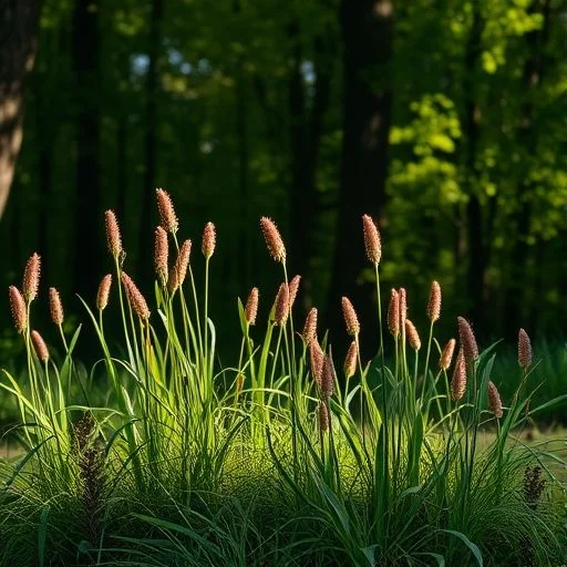 Stylized abstract representation of interlocking geological strata or flowing river currents